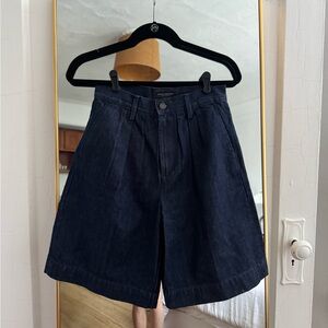 Banana Republic High Rise Bermuda Denim Shorts
